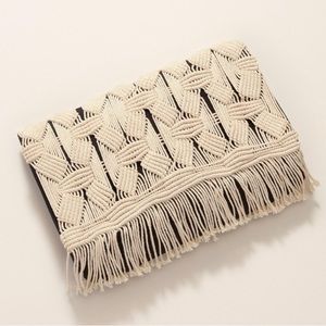 Stella & Dot Playa Macramé Clutch